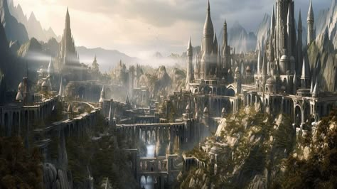 Elven City Name Generator - Fantasy Name Ideas For Elf Cities Fantasy Town Name Generator, City Names Ideas, Town Name Generator, City Name Ideas, Fantasy Town Names, City Name Generator, Fantasy City Names, Elf City, Elven City