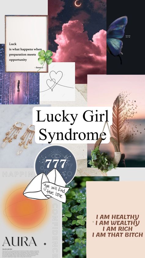 #lucky #girl #syndrome #luckygirlsyndrome #manifestation #luck Lucky Girl Syndrome Wallpaper Aesthetic, Luck Girl Syndrome, Lucky Girl Syndrome Aesthetic, Lucky Wallpapers For Phone, Lucky Girl Syndrome Wallpaper, Lucky Girl Wallpaper, Lucky Girl Syndrome Affirmation, Lucky Girl Aesthetic, Manifesting Luck