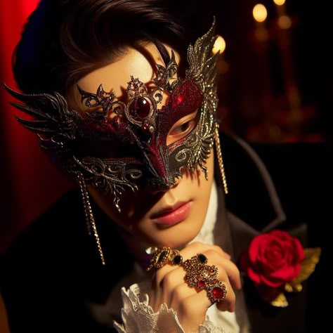 Masquerade | Ball | EXO | AI Masquerade Mask Vampire, Masquerade Costume Men, Maskerade Outfit Masquerade Ball, Masquerade Mask Men Aesthetic, Masculine Masquerade Outfit, Pretty Masquerade Mask, Summer Masquerade Party, Fancy Masquerade Mask, Masquerade Mask Inspiration