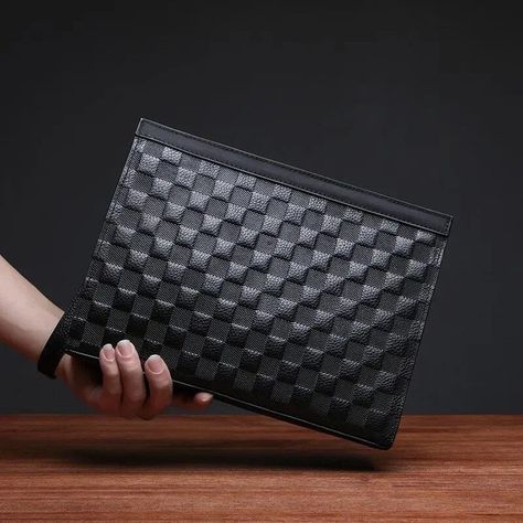 Like and Share if you want this Men's Plaid Genuine Leather Clutch Bag Tag a friend who would love this! FAST US Shipping Buy one here ——> https://prehype.shop/mens-plaid-genuine-leather-clutch-bag/ #online #empire Leather Clutch Bag, Mens Plaid, Leather Clutch Bags, Like And Share, Business Meeting, Bag Tag, Tag A Friend, Modern Man, This Man