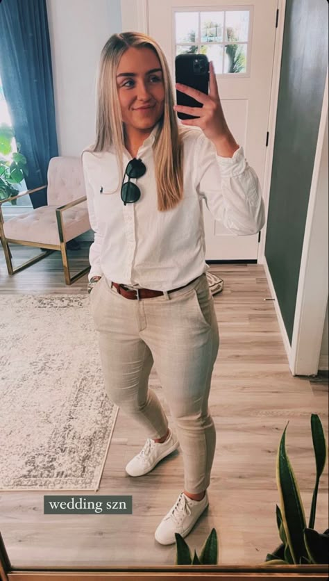 Business Casual Lesbian Outfits, Lesbian Wedding Guest Outfit Summer, Stem Business Casual, Lesbian Semi Formal Outfits, Tomboy Graduation Outfit, Lesbian Wedding Outfits Guest, Tomboy Business Casual Outfits, Lesbian Outfits Formal, Lesbian Dress Outfits