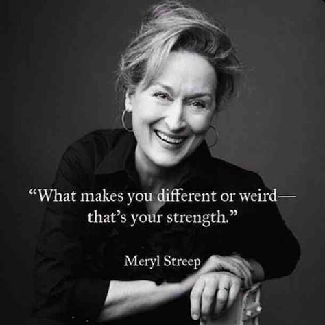 Creativity Quotes, Strong Women Quotes, Meryl Streep, E Card, Quotable Quotes, Women In History, A Quote, Inspirational Women, The Words