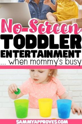 It's so hard to keep up with a toddler when you are trying to cook, clean, or run your work at home business. Love these no screen activities for keeping little ones entertained while your busy. #positiveparenting #parenting #momlife #toddlers #toddleractivities #toddler #toddlermom #2yearold #2yearsold #3yearold #parentingtips #parenthood Toddler Entertainment, Toddler Stuff, Baby Activities, Toddler Snacks, Parenting Toddlers, Before Baby, Toddler Mom, Toddler Play, Busy Toddler