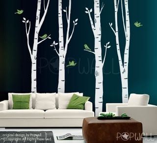 Nouwall Review and Special Forest Baby Rooms, Birch Tree Wall Decal, Baby Room Decals, Forest Wall Decals, Bird Wall Decals, Office Wall Decals, Tree Mural, Tree Decals, Deer Wall