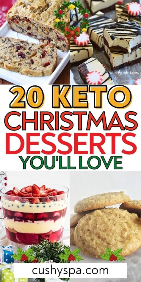 Keto Holiday Dessert, Keto Christmas Desserts, Keto Christmas Recipes, Christmas Keto, Low Carb Christmas, Keto Christmas Cookies, Keto Holiday Recipes, Low Carb Holiday, Low Carb Low Fat Recipes