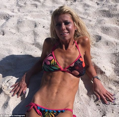 'Too skinny': The actress garnered comments of concern regarding her weight in an earlier ... Tara Reid, Candace Cameron Bure, Housewives Of New York, Celebrity Pictures, String Bikinis, Hollywood, Stars, Instagram, Mexico