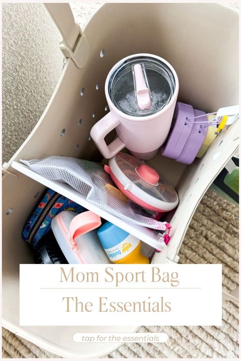 Spring sports season is now here and Summer activities are starting! As a mom of 5 with multiple kids in sports, I’m constantly on the go between games and practices. My mom bag is a look for less version of the popular Bogg Bag. It is so cute, comes in 3 sizes and has an extra zipper pouch, but it is a fraction of the cost! This is a great gift idea for Mother's Day! Tap for my full review here! Sports Mom Gift Basket, Basketball Mom Aesthetic, Sport Mom Bag Essentials, Wrestling Mom Bag Essentials, Mom Sports Bag, Sports Mom Bag Essentials, Soccer Mom Essentials, Sports Mom Must Haves, Sports Mom Essentials