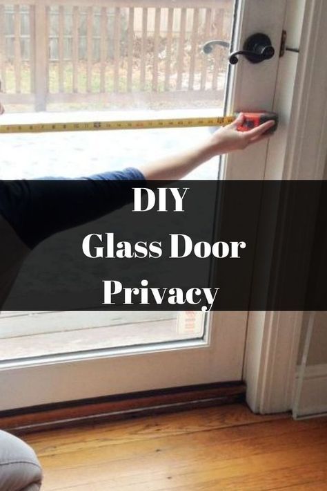 Do you have windows or doors in your home that you want to make a little more private? Ordering this right now! This homeowner wants more privacy at her backdoor. Look what she does instead of hanging curtains. #diy #privacy #glass #diyglass #privacyhack #diyhacks #lifehacks #privacyglass Window Film On Sliding Glass Door, Backdoor Window Covering Ideas, Glass Back Door Privacy Ideas, Privacy Sliding Glass Door, How To Cover Glass Doors For Privacy, Privacy Film For Sliding Glass Doors, Backdoor Curtains, Sliding Glass Door Privacy Ideas, Glass Door Privacy Ideas