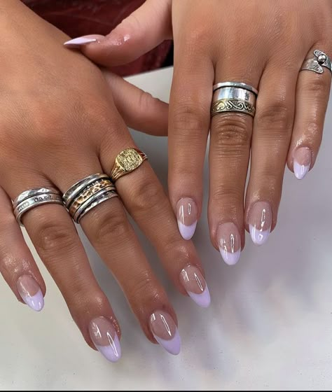 Sns Ideas, Nails And Rings, Shower Nails, Manicured Nails, Classy Acrylic, Edgy Nails, Smink Inspiration, Minimal Nails, French Tip Acrylic Nails