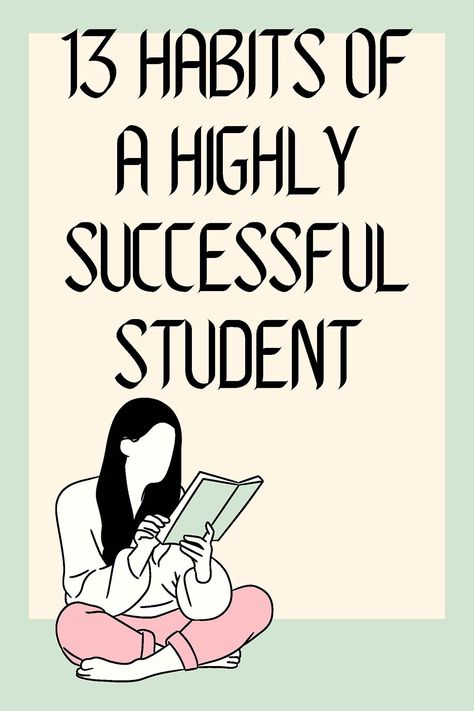 Successful students | Tips for excelling as a student | How to become a successful student | Success New Year Goals For Students, How To Be A Better Student High Schools, Successful Student Habits, Tips For Academic Success, Student Success Coach, How To Become An A Student, How To Be The Top Student, How To Be A Successful Student, How To Become A Good Student