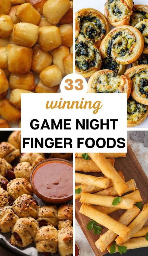 Game Night Food Ideas Game Night Appetizers, Chicken Pull Apart Bread, Game Night Food Ideas, Game Night Recipes, Family Game Night Snacks, Family Game Night Food, Watch Party Food, Yummy Easy Snacks, Party Snack Table