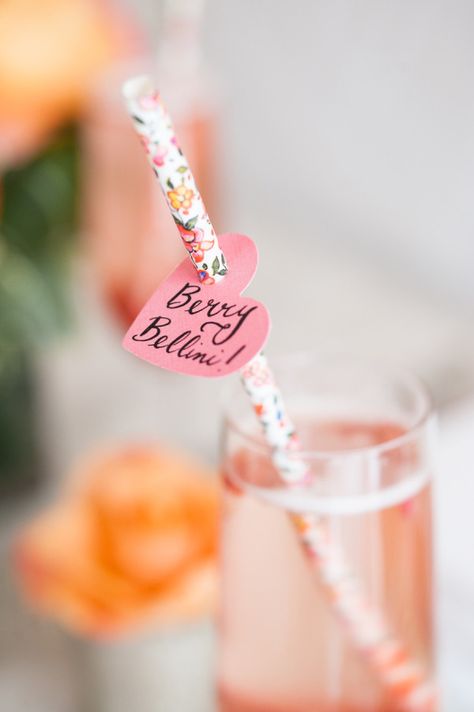 Cute drink tags Drink Tags, Asking Bridesmaids, Drink Labels, Wedding Cocktails, Signature Cocktail, Paper Straws, Party Drinks, Bellini, Wedding Food