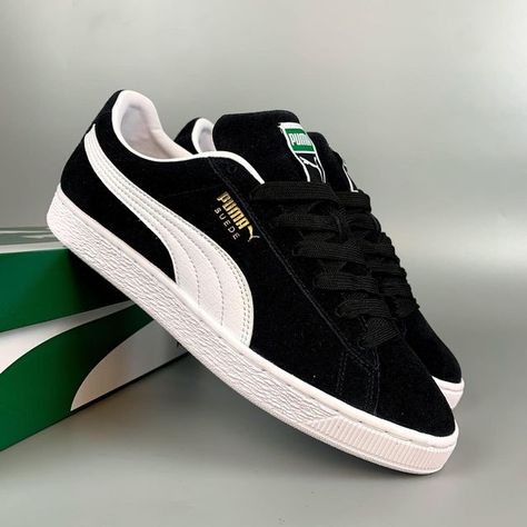 Best Puma Shoes Men, Hype Shoes Men, Nike Shoes Men's Sneakers, Aesthetic Shoes Men, Puma Suede Outfit Mens, Black Shoes Outfit Men, Men’s Sneakers, Puma Suede Outfit, Puma Sneakers For Men