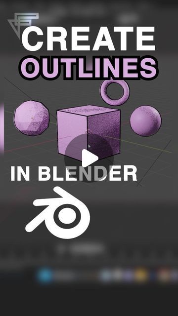 Faebe Tutorials on Instagram: "Blender Outlines Tutorial ✔️ #b3d #blender3d #blendertutorial #blender" Blender 3d Texture, Blender 3d Modeling Tips, Blender Animation Tutorials, 3d Blender Tutorials, 2d Blender, Blender 3d Inspiration, Blender 3d Art, Blender 3d Tutorial, Blender 3d Animation