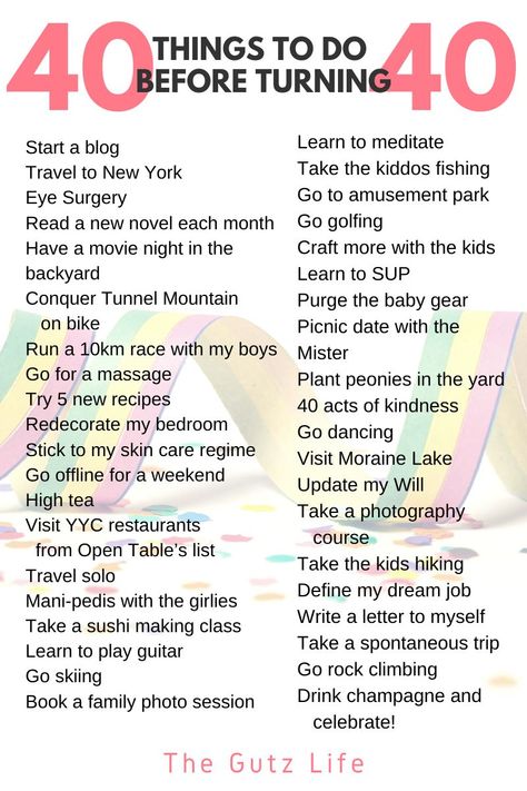 Bucket List For Self Improvement, Bucket List Ideas Before I Turn 20, 35 Before 35 Bucket Lists, Goals Before Turning 40, 40 Before 40 List, 40 Things To Do Before 40, 40 Before 40 Bucket List, Turning 40 Quotes Woman, Life Bucket List Ideas