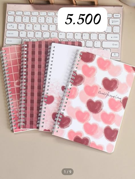 Cute Spiral Notebooks, Pretty School Supplies, Stationary School Supplies, Stationery Obsession, Cute Stationary School Supplies, Cute School Stationary, Stationary Items, Kawaii School Supplies, School Tool