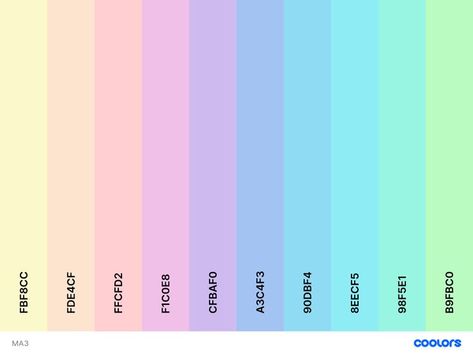 Style Tips And Tricks, Design Color Palette, Rainbow Palette, Hex Color Palette, Color Palette Challenge, Palette Design, Stunning Hairstyles, Color Schemes Colour Palettes, Hex Color Codes