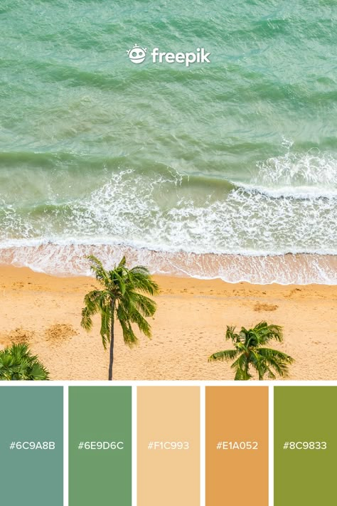 Pastel Beach Color Palette, Florida Color Palette, Beach Color Palette, Color Palets, 2024 Beach, Summer Color Palettes, Beach Color Palettes, Beach Inspo, House Color Palettes