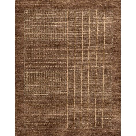 Ahgly Company Machine Washable Abstract Saddle Brown Area Rugs - Bed Bath & Beyond - 39235074 White Couch Dark Rug Living Room, Modern Rustic Rug, 3 X 5 Rug, Geometric Area Rugs In Living Room, Green Couch And Rug, Brown Living Room Rug, Brown Rug Texture, Moody Rugs, Moody Rug