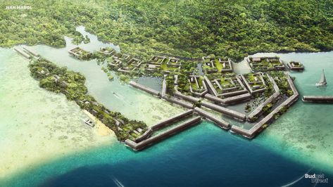 Architect Digitally Reconstructs 6 World Heritage Sites To How They Looked Originally Oceania Travel, Historical Monuments, Federated States Of Micronesia, Carthage, Ancient Aliens, Lost City, Ancient Ruins, Ancient Cities, Fantasy Landscape