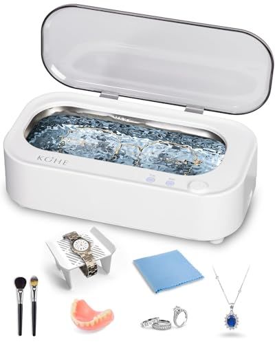 Amazon has this Ultrasonic Cleaner Jewelry Cleaner Machine for only $16.77 when you follow the instructions below. That is 62% off the retail price!! Ultrasonic Cleaner Jewelry Cleaner Machine $45.62 Clip the 15% off coupon Click on “Add to Cart” Enter code MR3VDIXY at checkout Final price = $16.77 Shipping is free on any purchase with your Prime Membership […] Jewelry Cleaner Machine, Earring Cleaner, Denture Cleaner, Ultrasonic Jewelry Cleaner, Stainless Steel Tanks, Tarnish Remover, Silver Cleaner, Ultrasonic Cleaner, Jewelry Cleaning Solution