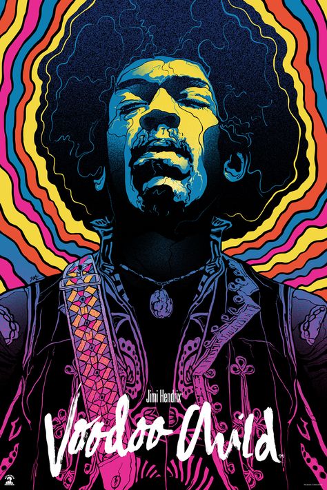 Gabz Jimi Hendrix, Voodoo Child Poster Release From Dark Hall Mansion Jimi Hendrix Art, Voodoo Child, Jimi Hendrix Experience, Psy Art, Rock N’roll, Rock Posters, Gig Posters, Band Posters, Kids Poster