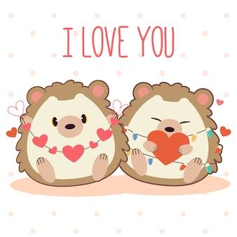 Penguin Illustration, Valentines Illustration, Baby Snow, Love You Cute, Character Cartoon, Happy Birthday Greeting Card, Cute Giraffe, Cute Hedgehog, Valentine Cookies