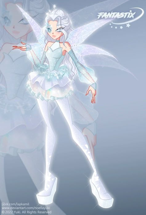 Winx Club Oc Fairy Of Water, Winx Club Snow Fairy Oc, Winx Club Ice Fairy Oc, Winx Club Ice Fairy, Winx Club Sophix Oc, Winx Charmix Oc, Ice Fairy, Winx Club Fanart, Winx Fairy