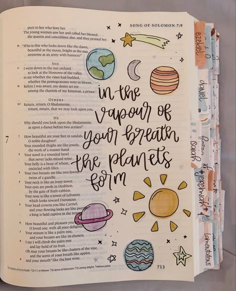 Bible Doodling Genesis, Tower Of Babel Bible Journaling, Cute Bible Art, Diy Bible Cover Ideas, Revelation Bible Journaling, Cute Bible Doodles, Bible Doodles Journaling, Bible Journaling Proverbs, Bible Journaling Aesthetic