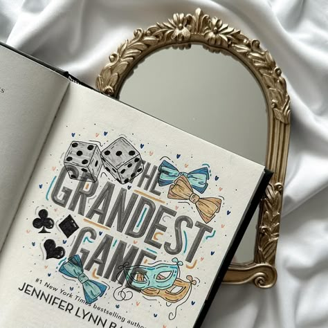 🤍✨ — the grandest game by jennifer lynn barnes | rating 4✨ — ✨💙 it’s been forever since i read a mystery book and i forgot how much i missed them. I really enjoyed this one and seeing 3 different povs. I need the next book in the series because of the cliff hanger it left me on. but yeah I really enjoyed reading this one, it was a quick read, so if you’re looking for a YA mystery book with hints of romance than i definitely recommend this one!! also I need from grayson hawthorne in the next ... Jennifer Lynn Barnes Books, The Grandest Game Book, The Grandest Game Jennifer Lynn Barnes, Inheritance Games Annotations, Mystery Book Aesthetic, The Grandest Game, Ya Mystery Books, The Inheritance Games Aesthetic, Inheritance Games Aesthetic