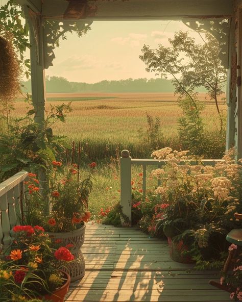 Cozy Adventure Aesthetic, Cottage Field Aesthetic, Flower Cottage Aesthetic, Vintage Countryside Aesthetic, Cozy Countryside Cottages, Rural Home Aesthetic, Cottage In A Field, Cottage Living Aesthetic, Cozy Farm Aesthetic