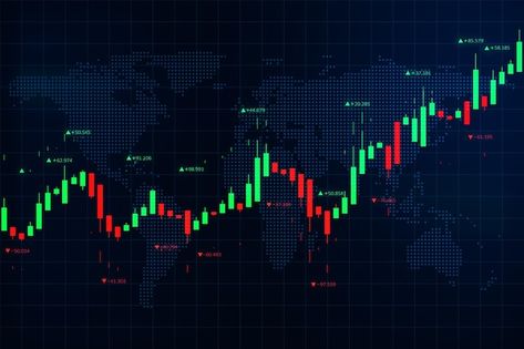 Creative glowing forex chart with map on... | Premium Photo #Freepik #photo #economic-background #economy-background #chart-background #stock Forex Background, Trading Background, Chart Background, Stock Market Chart, Forex Chart, Thumbnail Background, Forex Training, Candlestick Chart, Trade Finance