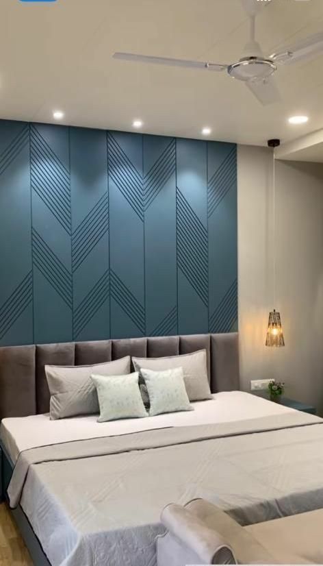 Simple Bed Designs, Unique Bedroom Design, Bedroom Interior Design Luxury, Wall Panels Bedroom, Bedroom Door Design, Bedroom Wall Designs, Modern Bedroom Interior, Bed Design Modern, Ceiling Design Bedroom