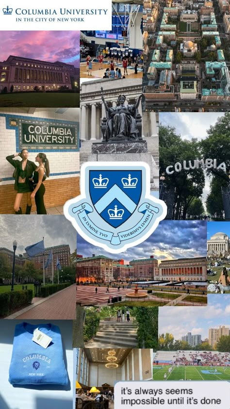 #columbiauniversity#dreamuniversity#NewYorkCity Columbia University Vision Board, Columbia University Acceptance, Columbia Graduation, Columbia Uni, Columbia Law School, University Ideas, Law University, University Inspiration, College Vibes