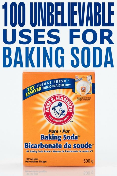 100 Unbelievable Uses for Baking Soda Baking Soda Hacks, Diy Shampoo Recipe, Baking Cupboard, Benefits Of Baking Soda, Baking Soda Cleaner, Honey Baking, Uses Of Baking Soda, Baking Soda Health, Baking Soda Shampoo Recipe