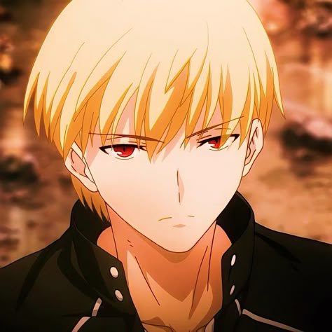 Gilgamesh Fate Pfp, Gilgamesh Fate Icon, Gilgamesh Pfp, Fate Stay Night Gilgamesh, Gilgamesh And Enkidu, Fate Gilgamesh, Creepy Gif, Gilgamesh Fate, Im Fine