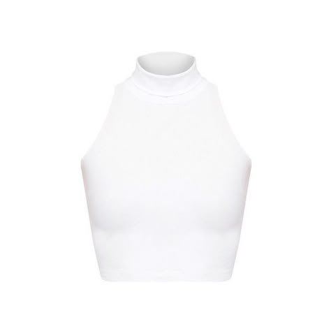 American Apparel COTTON SPANDEX JERSEY SLEEVELESS TURTLENECK CROP TOP ($34) ❤ liked on Polyvore featuring tops, crop top, shirts, crop, jersey crop top, sleeveless mock turtleneck, white sleeveless top, sleeveless turtleneck tops and sleeveless tops White Sleeveless Top Outfit, White Turtleneck Crop Top, White Sleeveless Turtleneck, Sleeveless Turtleneck Crop Top, White Turtle Neck Top, Sleeveless Top Outfit, Crop Top Blanc, Cropped White Shirt, Flare Dress Casual