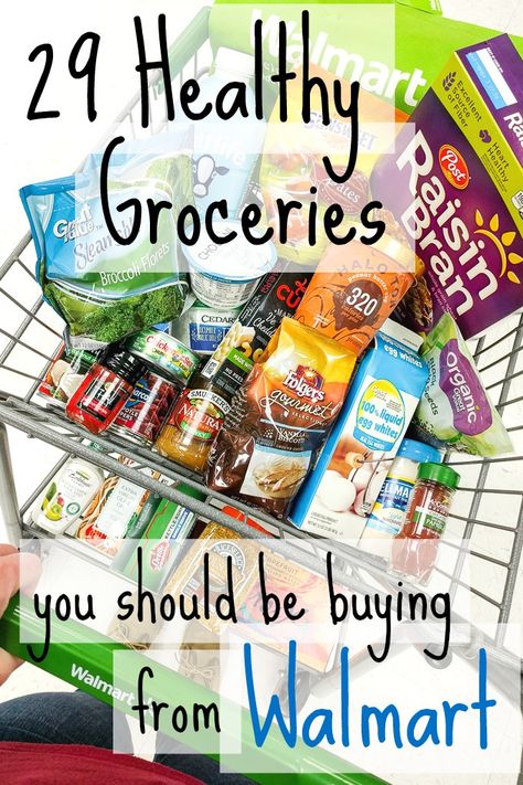 29 Healthy Groceries You Should Be Buying at Walmart | theeverykitchen.com Healthy Snacks For Office, Snacks For Office, Healthy Foods To Buy, Healthy Grocery Shopping, Office Food, Snacks To Buy, Healthy Snacks To Buy, Healthy Instant Pot Recipes, Healthy Grocery List