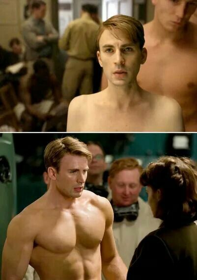 Transformation Tuesday Captain America Transformation, Captain America Body, Bucky And Loki, Captain America Bucky, Body Fat Percentage, Unhealthy Obsession, Transformation Tuesday, Romanoff, Natasha Romanoff