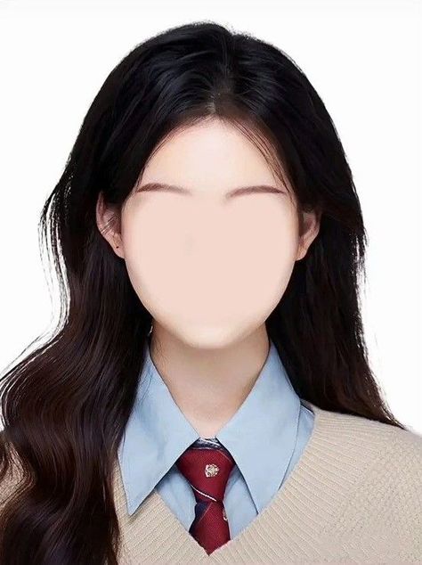 Formal Id Picture Template, Formal Attire Women Id Picture Template, 1x1 Picture Formal, 2x2 Id Picture Template, Formal Attire Women Id Picture, Id Picture Template, Korean Id Photo, Korean Id, 2x2 Picture