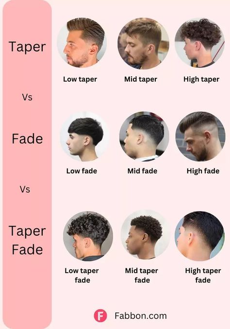 Low Taper Men’s Hair, Taper Vs Fade Haircut, Taper Mid Fade Haircut, Low Tapper Cut, Tapper Fade Boys Haircut Curly, Men’s Taper Fade, Tapper Fade Alto, Mid Fade Taper, Mid Taper Haircut