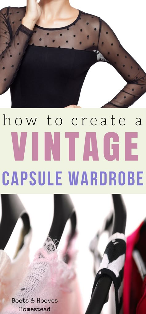 Shoes Capsule Wardrobe, Feminine Capsule Wardrobe, Vintage Capsule Wardrobe, Organize Shoes, Homestead Blog, Living Simply, Wardrobe Sets, Vintage Lifestyle, Minimalist Capsule Wardrobe