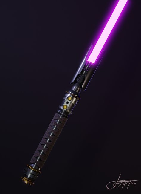 Lightsaber Concept Design, Lightsaber Hilt Design, Lightsaber Design Ideas, Purple Lightsaber, Custom Lightsaber, Lightsaber Design, Sabre Laser, Lightsaber Hilt, X Male Reader