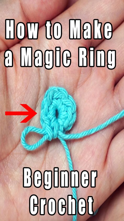 A magic ring or magic circle is essential for beginner's crochet. Join us and learn how to make a magic ring in crochet. You'll be able to create a bunch of fun amigurumi and crochet projects once you know the magic ring. Amigurumi Magic Ring, Magical Circle Crochet, How To Make A Magic Loop In Crochet, How To Crochet The Magic Circle, Magic Circle Crochet Projects, Easy Magic Ring Crochet Tutorial, How To Do Magic Ring In Crochet, Magic Ring Crochet Tutorial Left Hand, How Do You Make A Magic Ring In Crochet