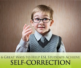 6 Great Ways to Help ESL Students Achieve Self-Correction Teacher And Student Conversation, Esl Curriculum, Teaching Adults, Diversity In The Classroom, Esl Ideas, Smart Class, Teaching Philosophy, Teaching Esl, Esl Classroom