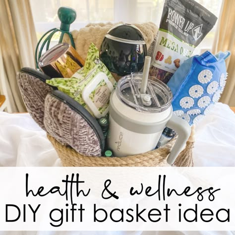 Hydration Gift Basket, Healthy Raffle Basket Ideas, Zen Gift Basket Ideas, Chiropractic Gift Basket Ideas, Health And Wellness Raffle Basket, Spa Day Raffle Basket Ideas, Fitness Raffle Basket Ideas, Health And Fitness Gift Basket Ideas, Rest And Relaxation Gift Basket