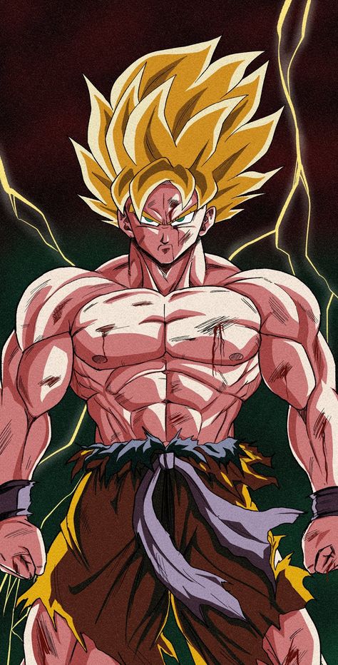 Crédito/Credit by: @MIKE20030722 on twitter Link (Visitar/visit) Goku Super Saiyan Wallpapers, Kuchiki Byakuya, Image Dbz, Gogeta And Vegito, Dragon Ball Wallpaper Iphone, Goku Wallpaper, Dragon Ball Painting, Dragon Ball Super Wallpapers, Dragon Ball Art Goku