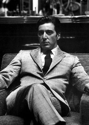 Al Pacino in 'The Godfather Part II'. Sonny Corleone, Don Vito Corleone, Don Corleone, The Godfather Part Ii, A Man In A Suit, Man In A Suit, Andy Garcia, God Father, Tommy Shelby