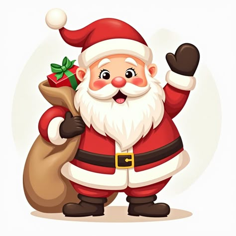 Cute Christmas Icon of Santa Claus Santa Claus Images Free Printable, Santa Drawing, Santa Clos, Santa Claus Drawing, Santa Claus Photos, Christmas Digital Art, Baby Books Diy, Christmas Themed Cake, Santa Claus Images