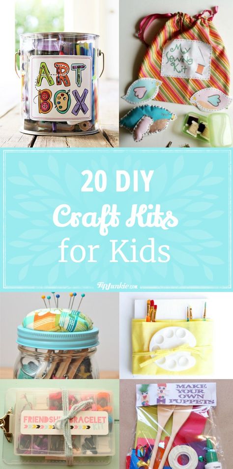 20 DIY Craft Kits for Kids Diy Craft Kits For Kids, Kids Gift Ideas, Diy Paper Art, Craft Kits For Kids, Fun Craft, Diy Craft Kits, Upcycled Crafts, Origami Art, Kits For Kids